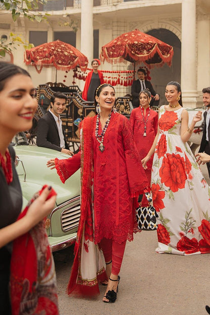 Embroidery Dress 3PC