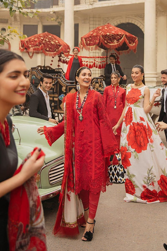 Embroidery Dress 3PC