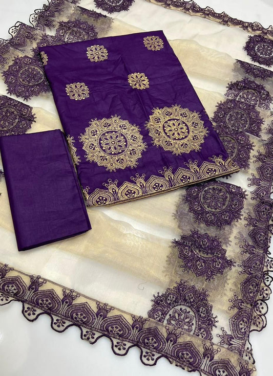 Embroidery Dress 3PC