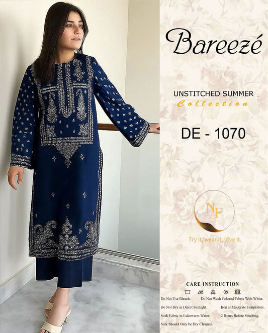 Bareeze 2PC Embroidery Dress