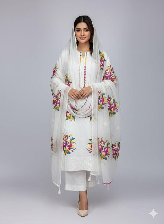 3PC Dress Lawn