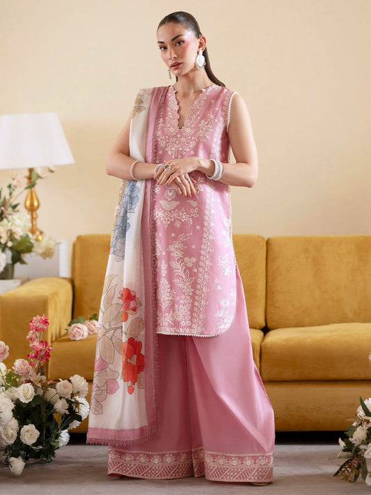 3PC Embroidery Dress