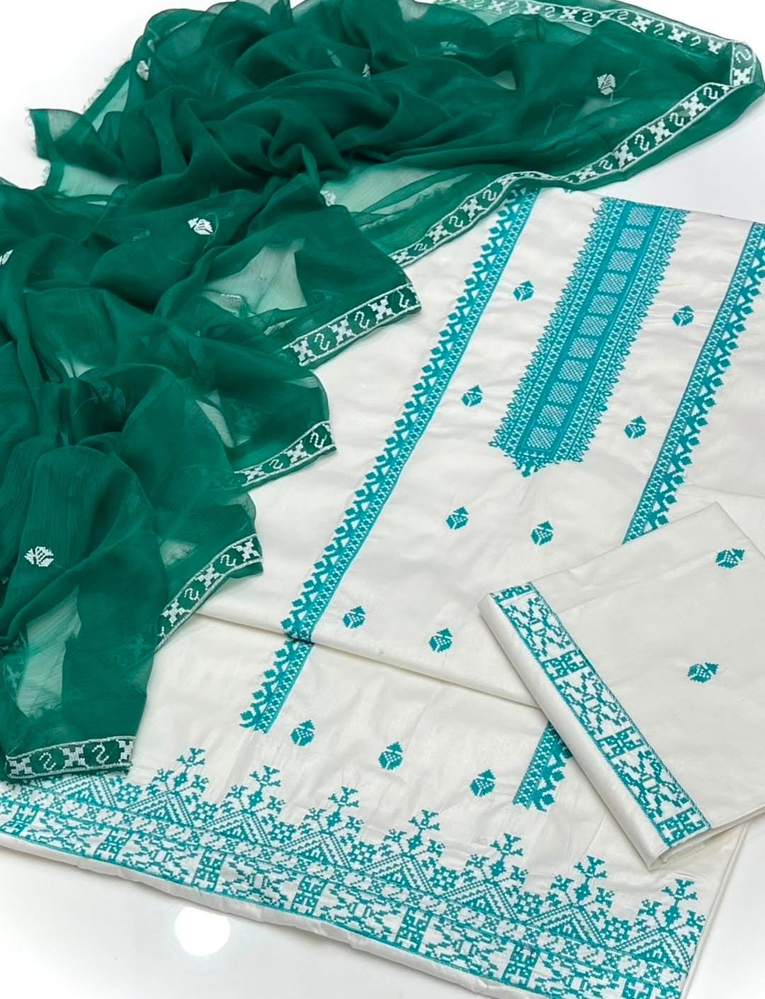 3PC Embroidery Dress