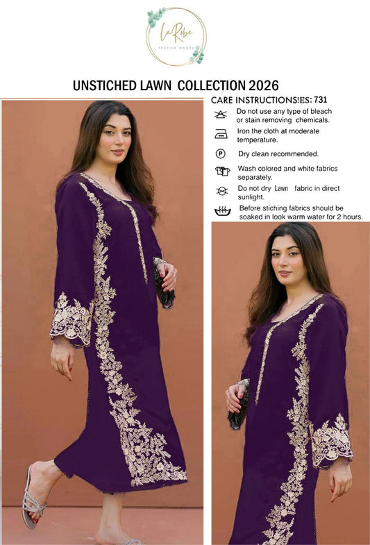 2PC Embroidery Dress