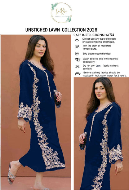 2PC Embroidery Dress