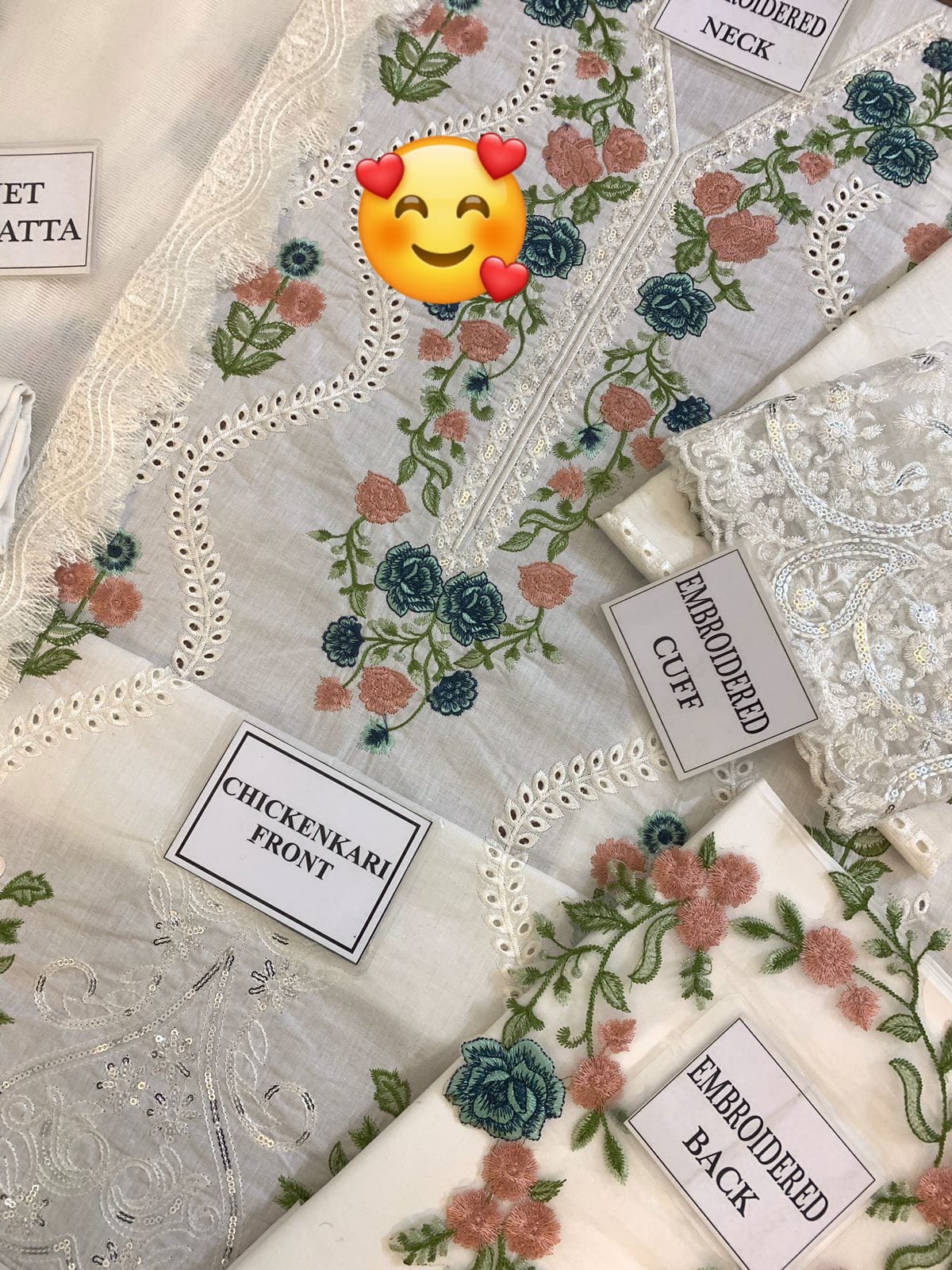 Embroidery On Lawn 3PC